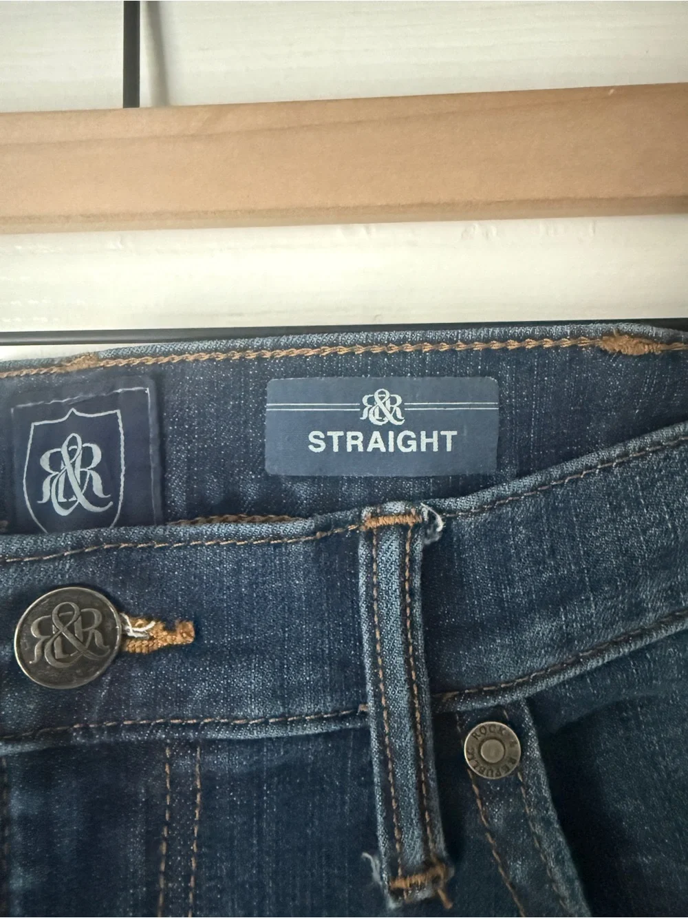 Rock & Republic Classic Men's Blue Denim Jeans size 38x32